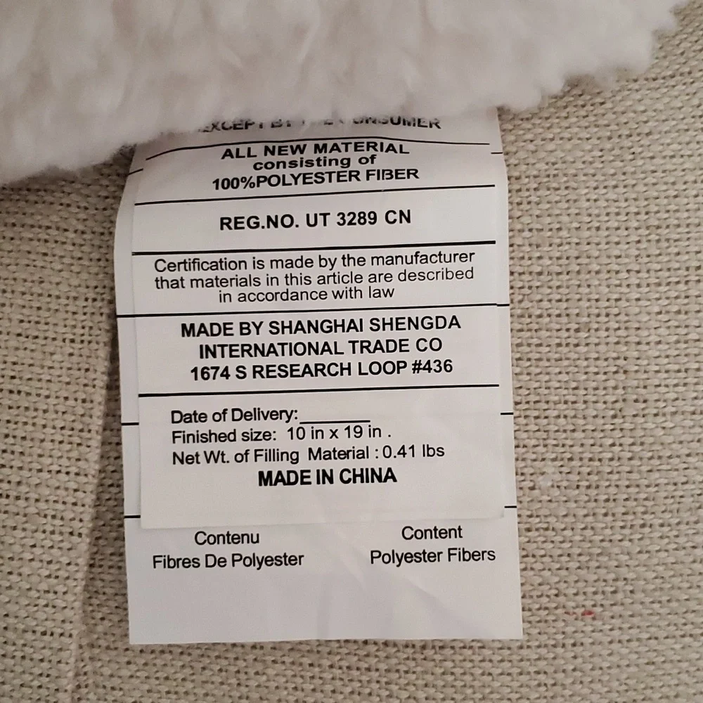 Pottery Barn Sherpa Bunny Pillow